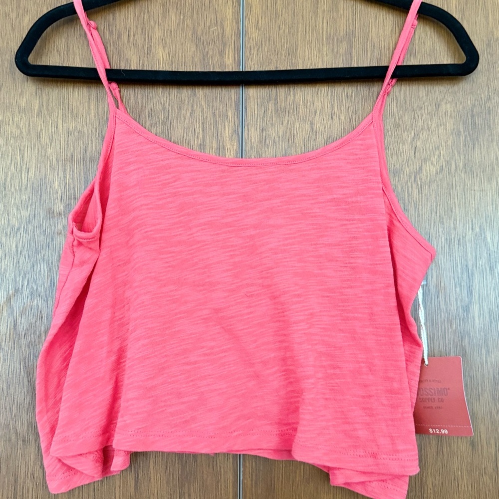 Mossimo Supply Co. Women's Pink Tank Top